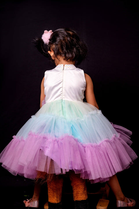 Pre-Order: White Pink Neck Stone Work