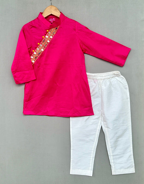 Pre-Order: Rani Embroidered Kurta Set
