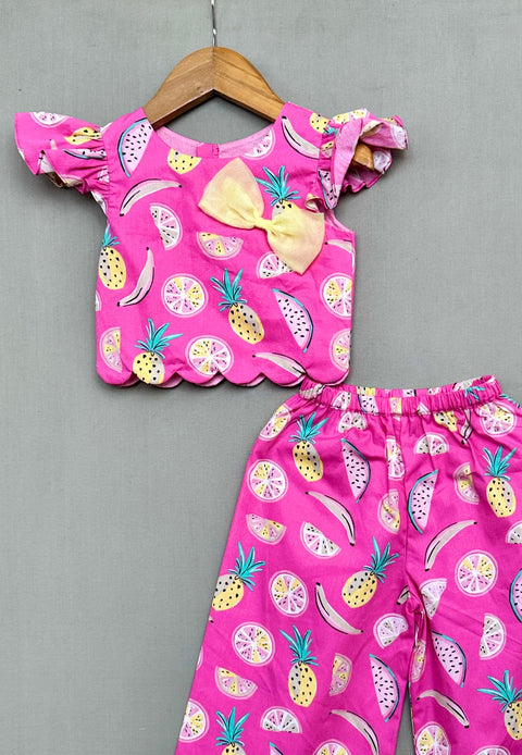 Pre-Order: Fruit Printed Co-ord Set