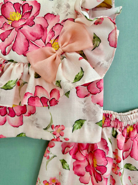 Pre-Order: Floral Co-Ord Set with accessories