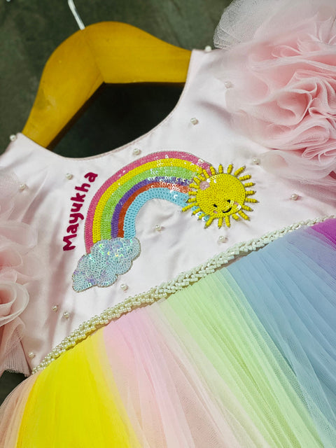 Pre-Order: Rainbow Work Dress