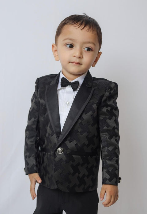 Pre-Order: Plus Signed Jacquard Blazer Only