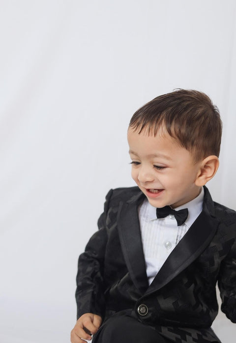 Pre-Order: Plus Signed Jacquard Blazer Only