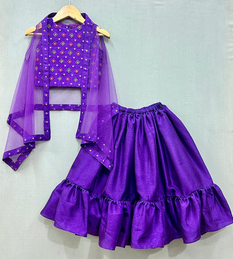 Pre-Order: Embroidered Lehenga Set with jacket