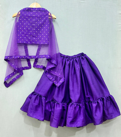 Pre-Order: Embroidered Lehenga Set with jacket