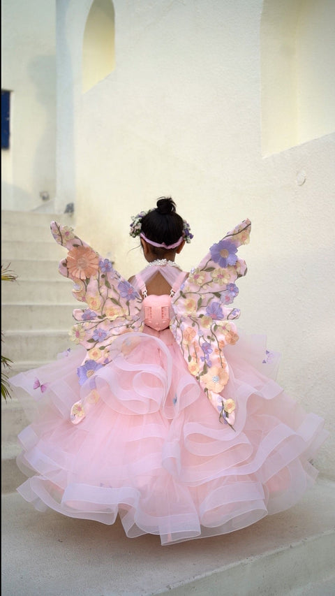 Pre-Order: Beautiful butterfly gown with moving wings