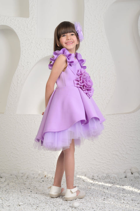 Pre-Order: Lavender High Low Dress