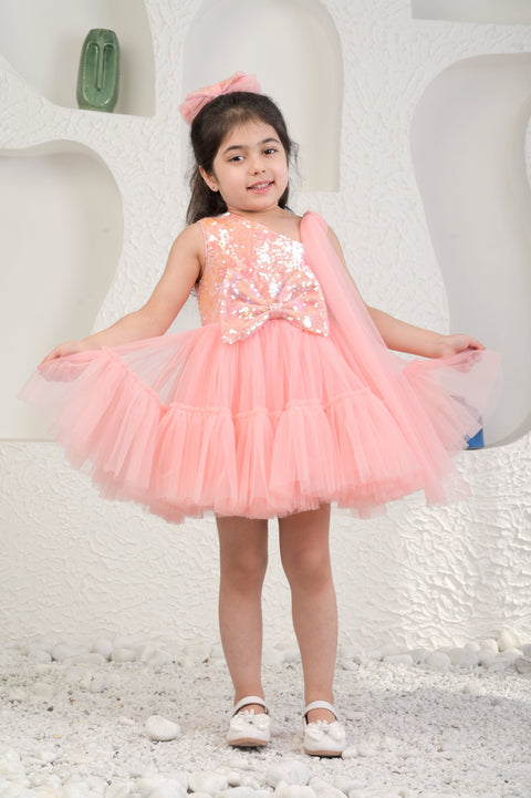 Pre-Order: Sophei Peach Dress