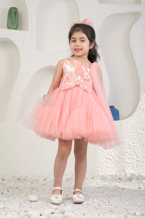 Pre-Order: Sophei Peach Dress