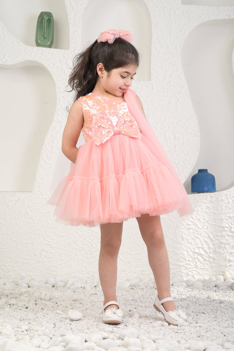 Pre-Order: Sophei Peach Dress