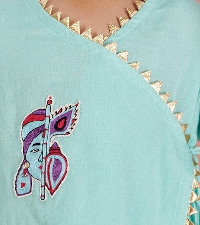 Pre-Order: Maroon Srinathji Kurta Set