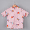 Pre-Order: Powder Pink Elephant Half Shirt