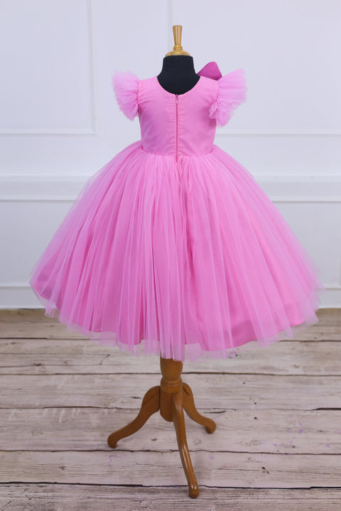 Pre-Order: Lavender gown with handcrafted butterfly wings