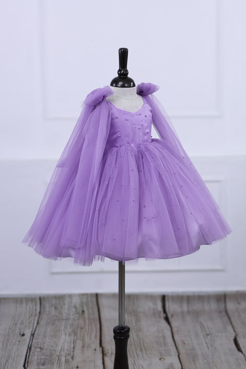 Pre-Order: Enchanting Frock featuring Rainbow and Teddy castle