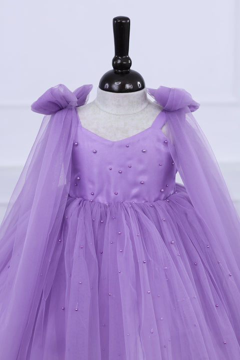 Pre-Order: Enchanting Frock featuring Rainbow and Teddy castle