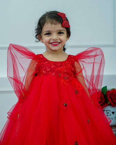 Pre-Order: Christmas red butterfly