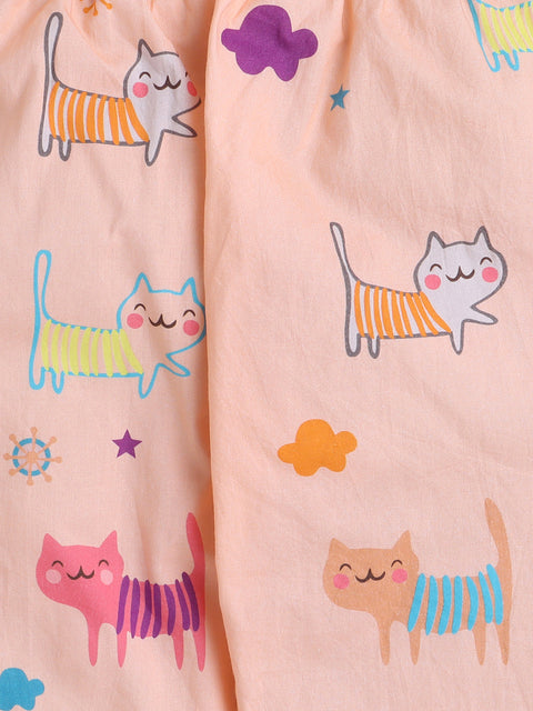 Pre-Order: Cat Print Night Suit