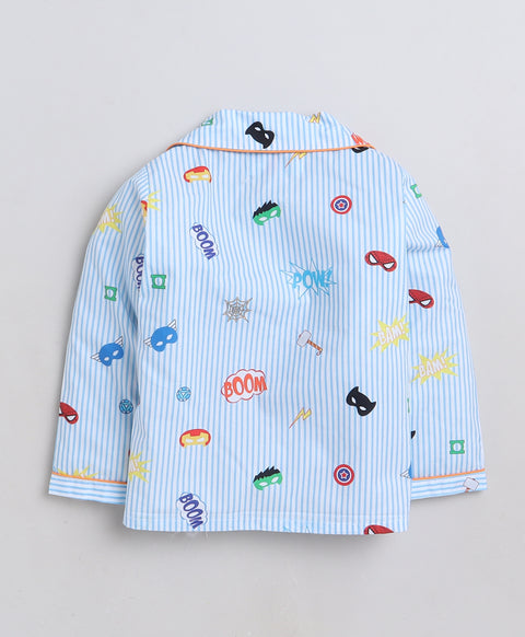 Pre-Order: Comic Print Night Suit