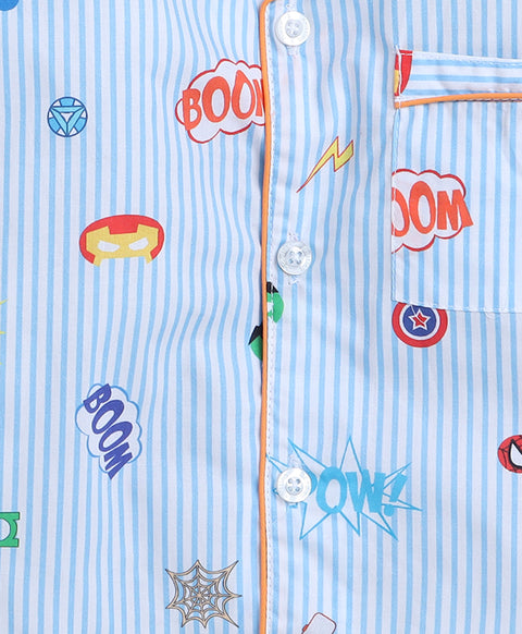 Pre-Order: Comic Print Night Suit