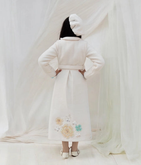 Pre-Order: Blue Sequence Dress with Jacket