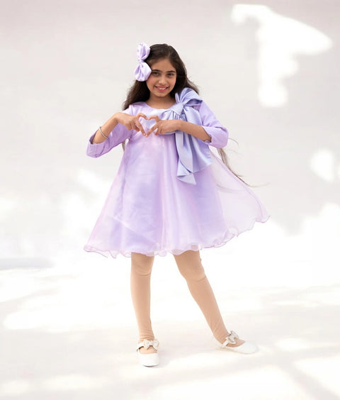 Pre-Order: Lilac Organza Dress