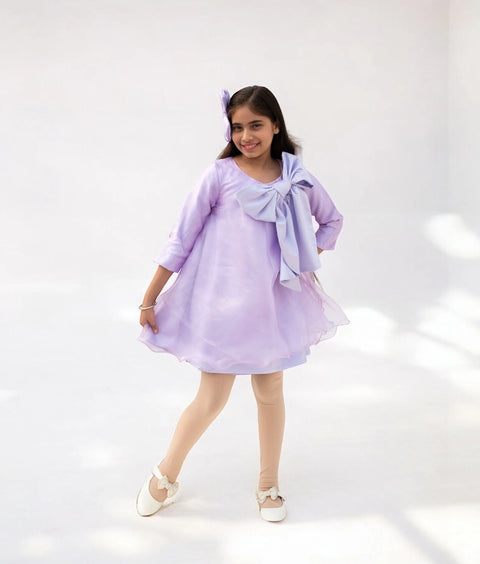 Pre-Order: Lilac Organza Dress