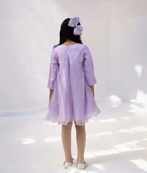 Pre-Order: Lilac Organza Dress