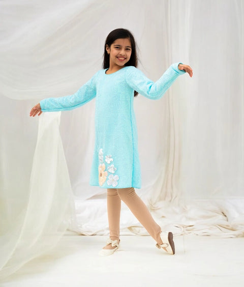 Pre-Order: Blue Sequence Dress