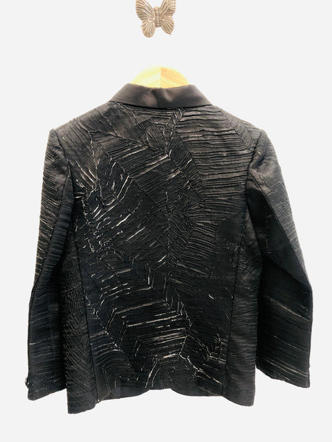 Pre-Order: Rusty Leaf Textured Blazer Set