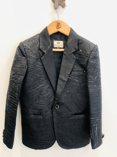 Pre-Order: Rusty Leaf Textured Blazer Set