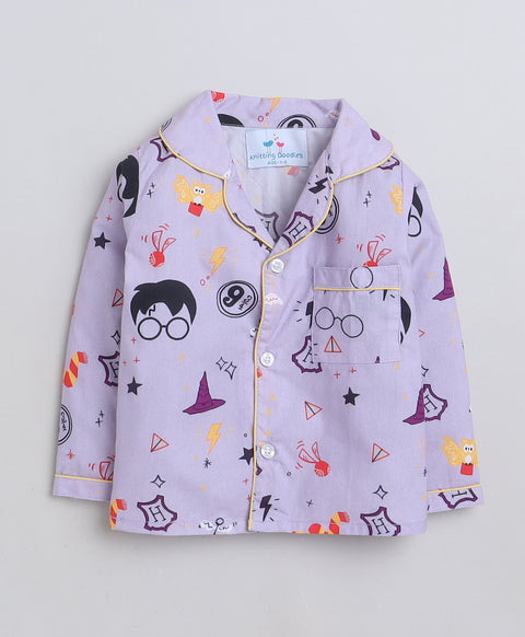 Pre-Order: Potter Printed Night Suit