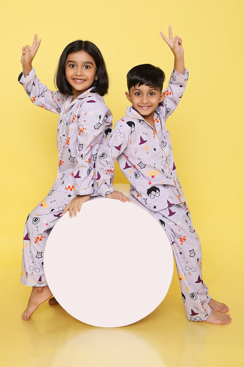 Pre-Order: Potter Printed Night Suit