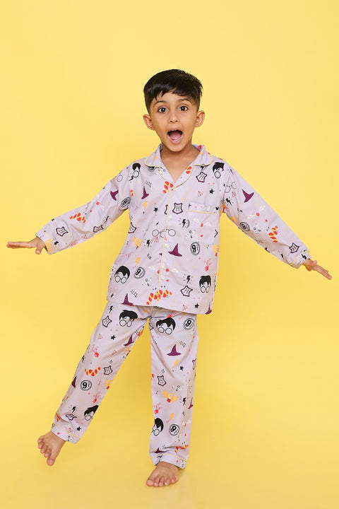 Pre-Order: Potter Printed Night Suit