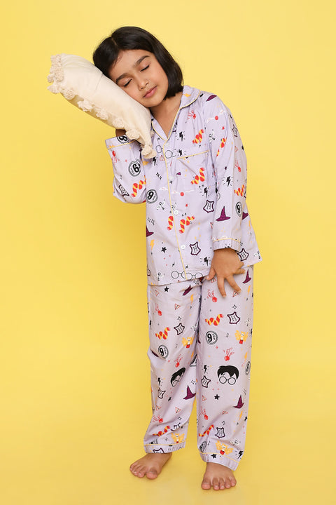 Pre-Order: Potter Printed Night Suit