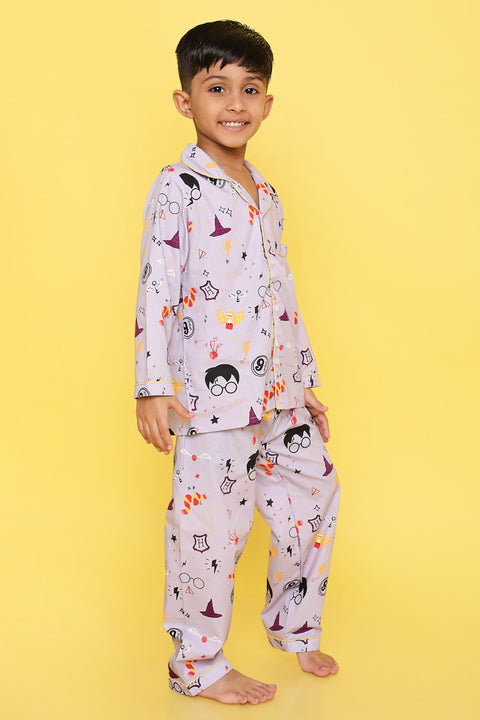 Pre-Order: Potter Printed Night Suit