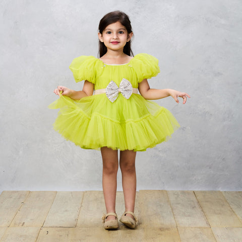 Pre-Order: Dolls wear out Green Dress