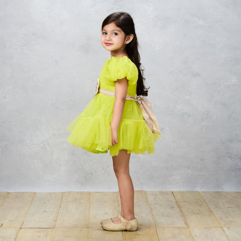 Pre-Order: Dolls wear out Green Dress