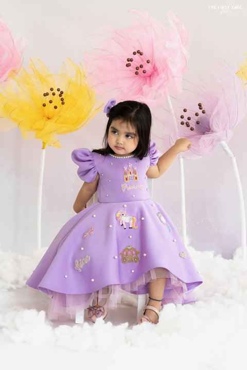 Pre-Order: High-low Princess Gown