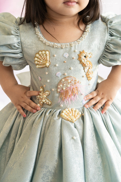 Pre-Order: Shimmering Under-the-sea dress