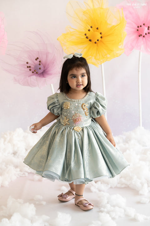 Pre-Order: Shimmering Under-the-sea dress