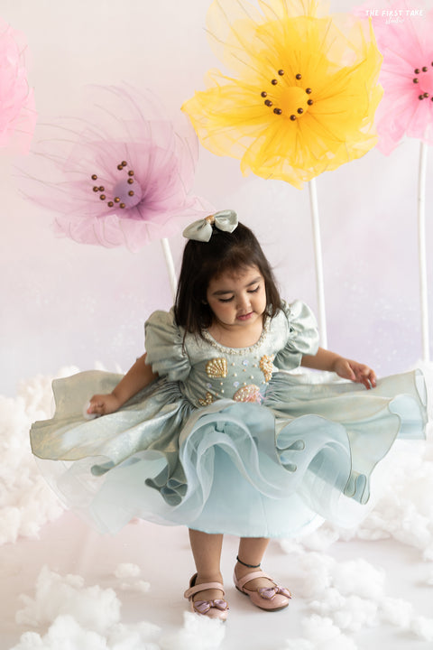 Pre-Order: Shimmering Under-the-sea dress