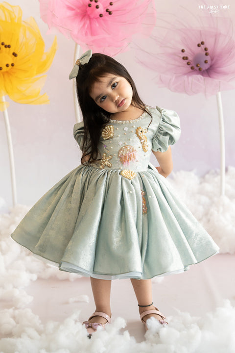 Pre-Order: Shimmering Under-the-sea dress