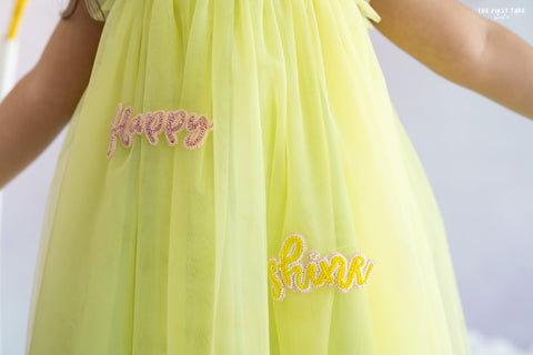 Pre-Order: Green Happy Dress