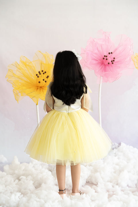 Pre-Order: Blooming blossom dress in Yellow