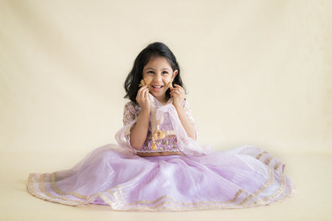 Pre-Order: Exquisitely Hand Embroidered Lehenga Set