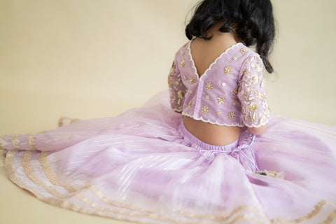 Pre-Order: Exquisitely Hand Embroidered Lehenga Set