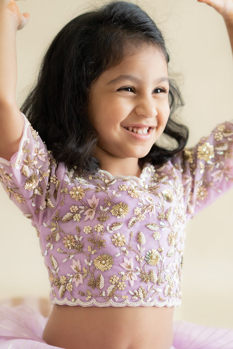 Pre-Order: Exquisitely Hand Embroidered Lehenga Set