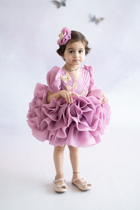Pre-Order: Layered Puffy Butterfly Dress