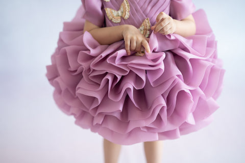 Pre-Order: Layered Puffy Butterfly Dress