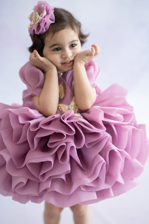 Pre-Order: Layered Puffy Butterfly Dress
